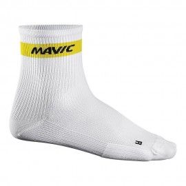 Calcetines Mavic Cosmic Mid Shock Light Blaco M
