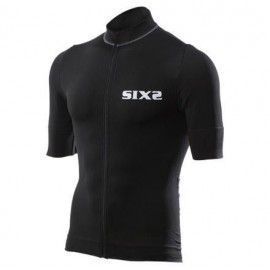 CAMISETA CON CREMALLERA SIXS NEGRO TALLA S