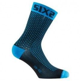 CALCETIN COMPRESIVO SIXS AZUL FLUOR 35-38