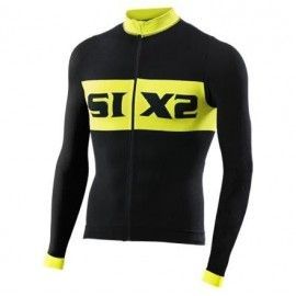 MAILLOT MANGA LARGA AMARILLO FLUOR SIXS M