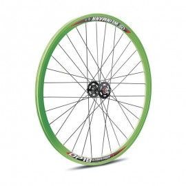 RUEDA PISTA DP-18 VERDE DELANTERA