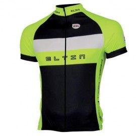 Maillot Eltin Milan II Blco/Ngr/Am. Fluo L