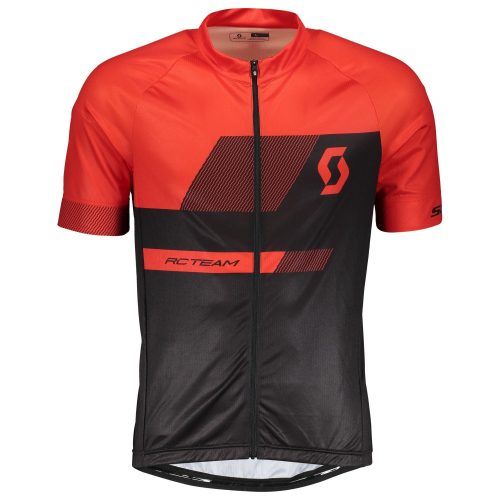 MAILLOT RC TEAM 10 S/SL BLK/FIERY RD M