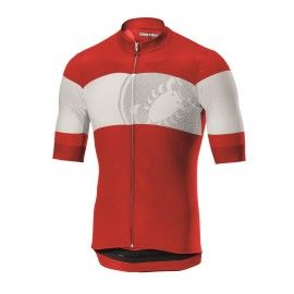 MAILLOT CASTELLI RUOTA ROJ XL