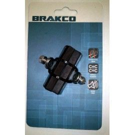2 PORTAPATIN TORNILLO LATERAL BRACKO PASEO O BMX