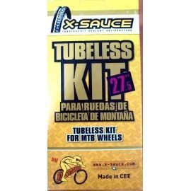 KIT CONVERSOR TUBELESS 27,5" BTT VALVUL.MOTO(DOS R