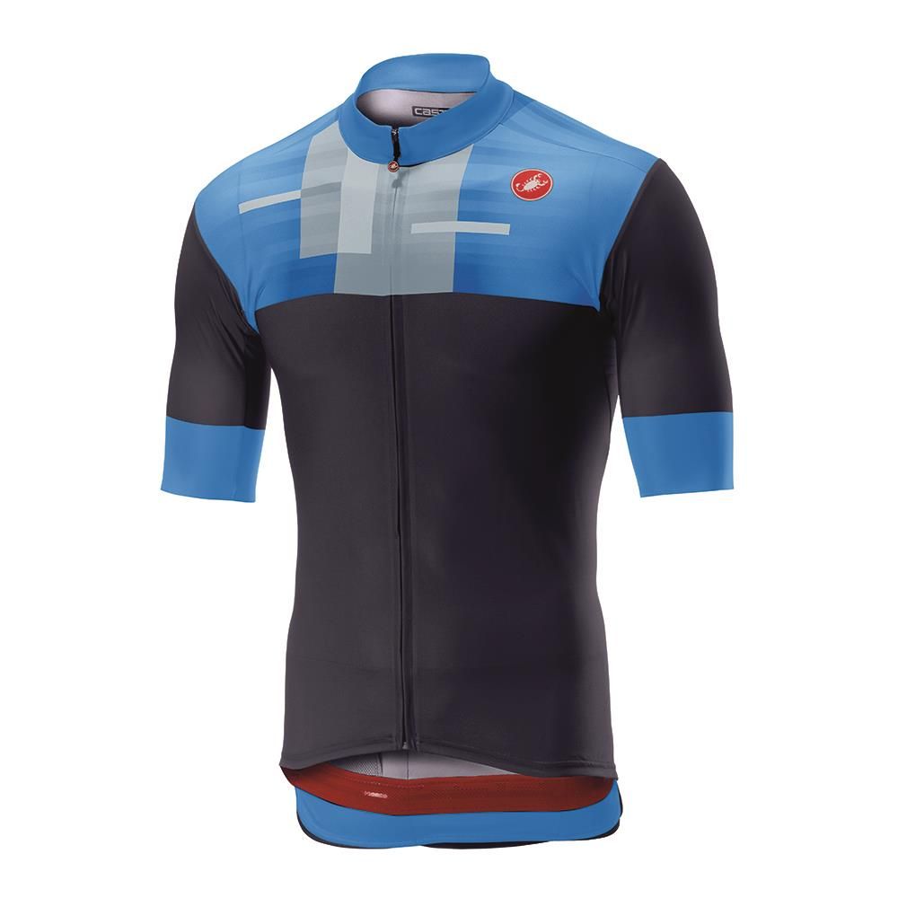 Maillot Castelli A Bloc Az Acero osc XL