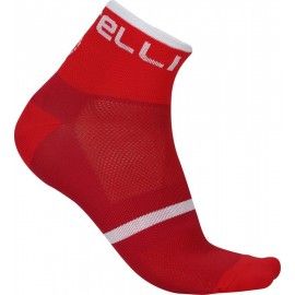 Calcetines VELOCISSIMO 6 rojo S .