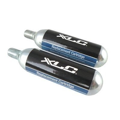 XLC PU-M03 BLISTER 2 CARTUCHOS DE RECAMBIO CO2 16g
