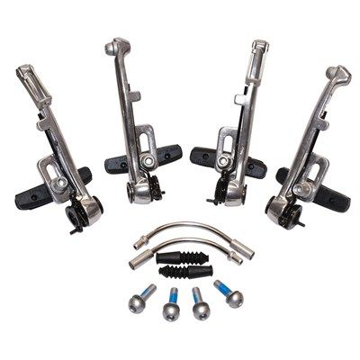 JUEGO DE FRENOS -V- BRAKE SACCON PLATA