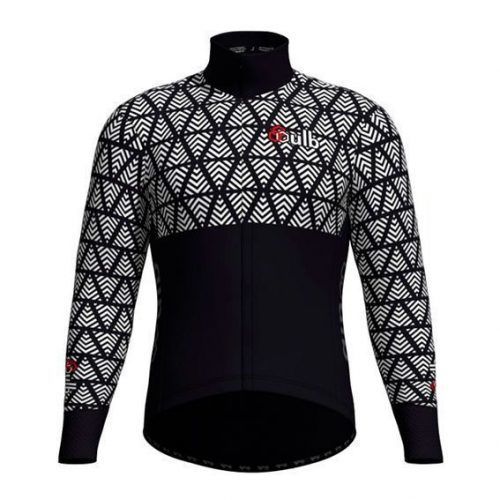 Chaqueta manga larga CYCLON BLAN/NEGR FOREST M