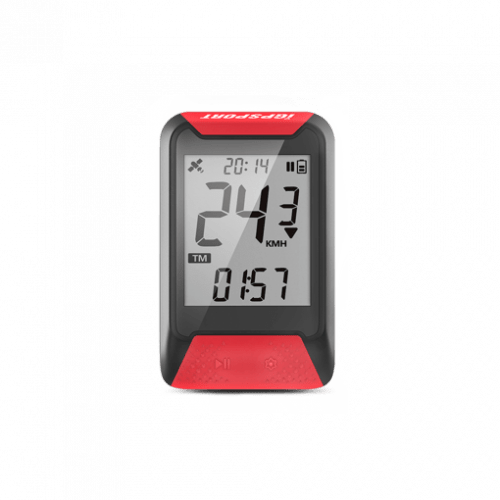 Ciclocomputador GPS iGS130 ROJO igpsPORT