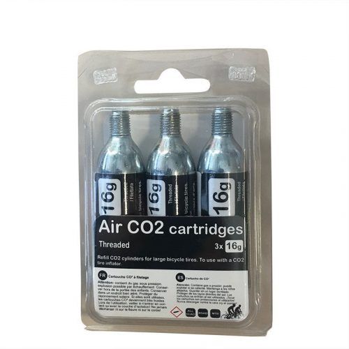 BLISTER BICISUPPORT 3 CARTUCHOS DE AIRE C02 16 g
