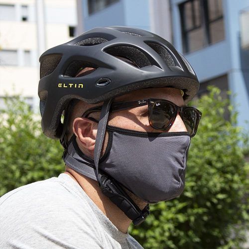 Mascarilla Uso Deportivo Eltin Neg/Gr
