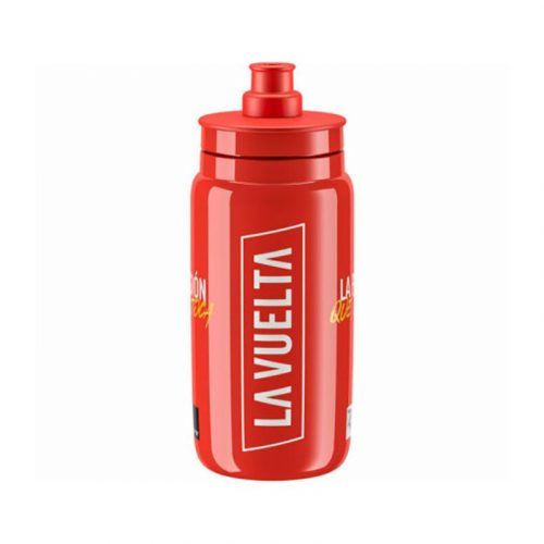 BIDON ELITE FLY VUELTA 2020 ROJO 550 ml