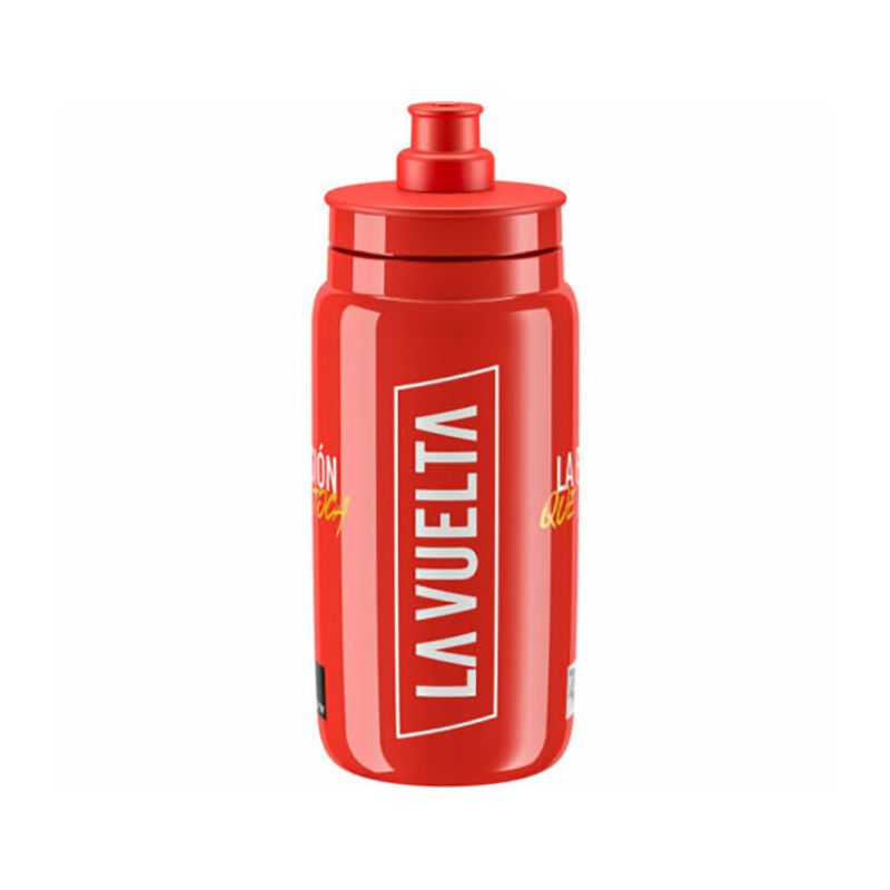 BIDON ELITE FLY VUELTA 2020 ROJO 550 ml