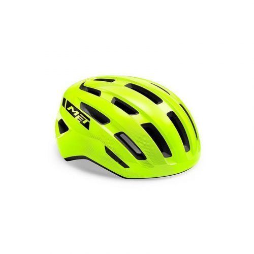 CASCO MET MILES AMARILLO FLUO BRILLO 58-61