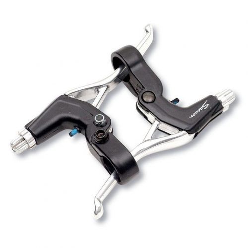 PAR MANETAS SACCON FRENO -V- BRAKE PLATA