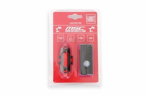 LUZ LED DELANTERA 120 LUMENS + TRASERA