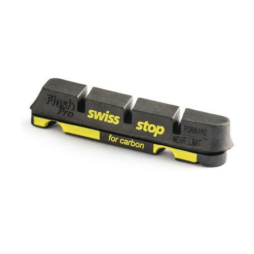 KIT 4 ZAPATAS SWISSSTOP FLASH NEGRO CARBONO