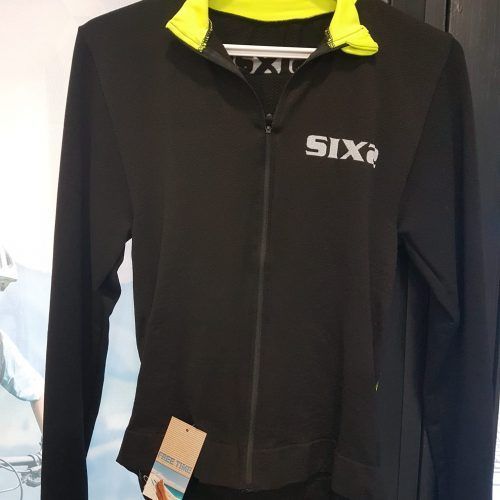 MAILLOT MANGA LARGA AMAR FLUOR/NEGRO SIXS L
