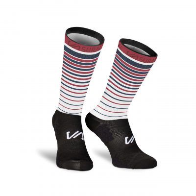CALCETINES A/MEDIA SUBLIM. LINEAS GRAN/AZUL 35-39