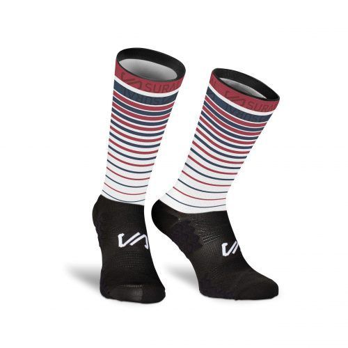 CALCETINES A/MEDIA SUBLIM. LINEAS GRAN/AZUL 40-44