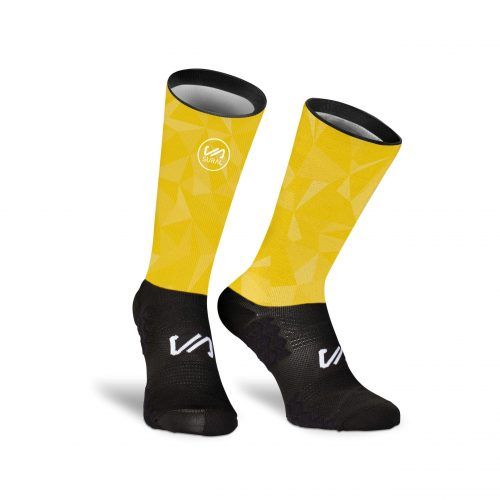 CALCETINES A/MEDIA SUBLIM. TRIANG AMARILLO 35-39