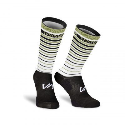 CALCETINES A/MEDIA SUBLIM. LINEAS B/N ORO 40-44
