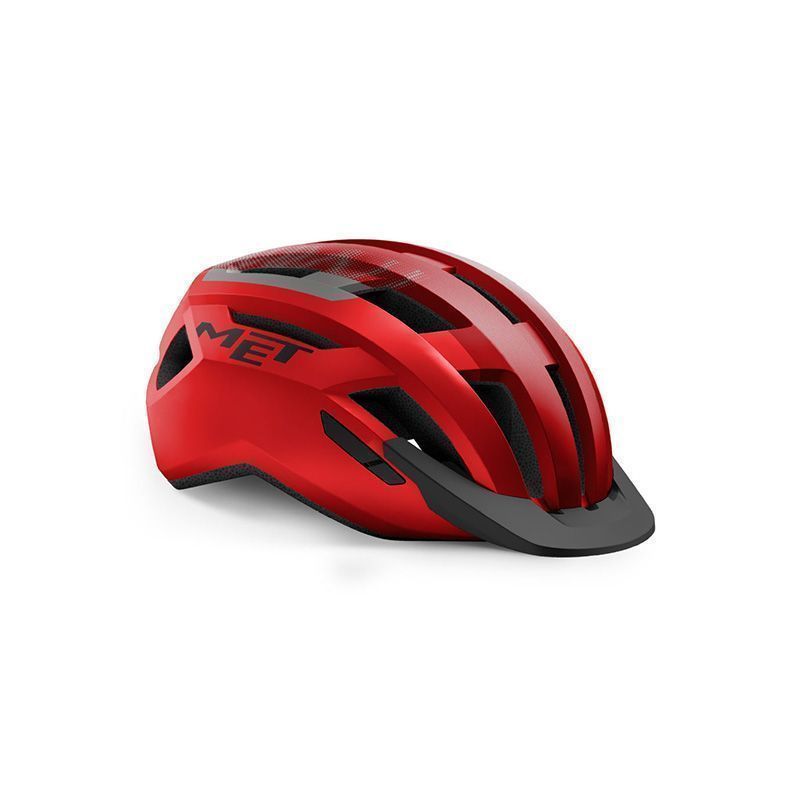 CASCO MET ALLROAD CE ROJO/NEGRO MATE T.M 56-58