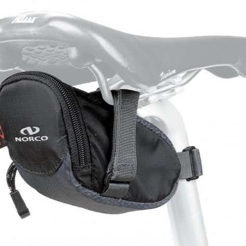 BOLSA A TIJA DE SILLIN NORCO OHIO CTRA NEGRO 0.5L