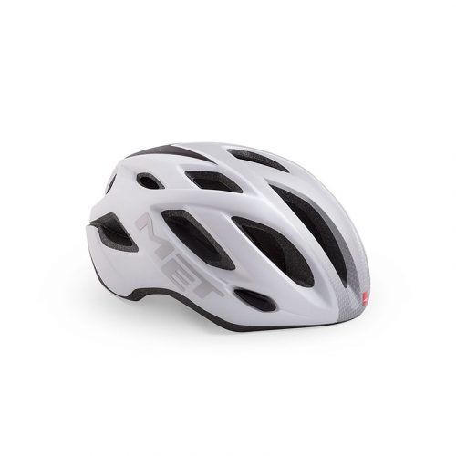 CASCO MET IDOLO BLANCO/GRIS MATE T.M 52-59