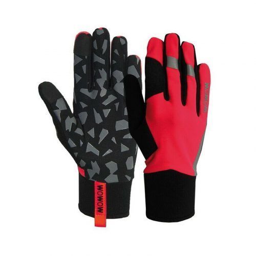 Guantes LARGOS WOWOW EARLY FOG FLUO ROJO TALLA L