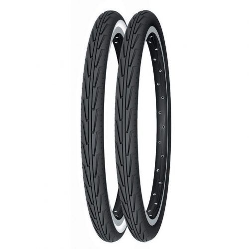 CUBIERTA MICHELIN 20x1-3/8 DIABOLO CITY BLANC/NEGR
