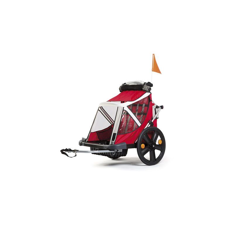 REMOLQUE BELLELLI BICI 2 NIÑOS CON FRENO