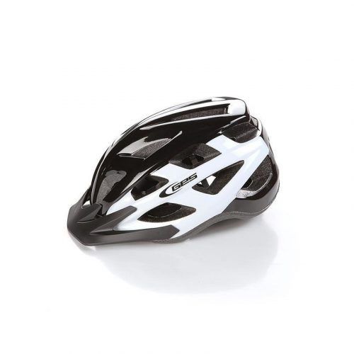 CASCO GES VARIK NEGRO/BLANCO TALLA L (58-62)