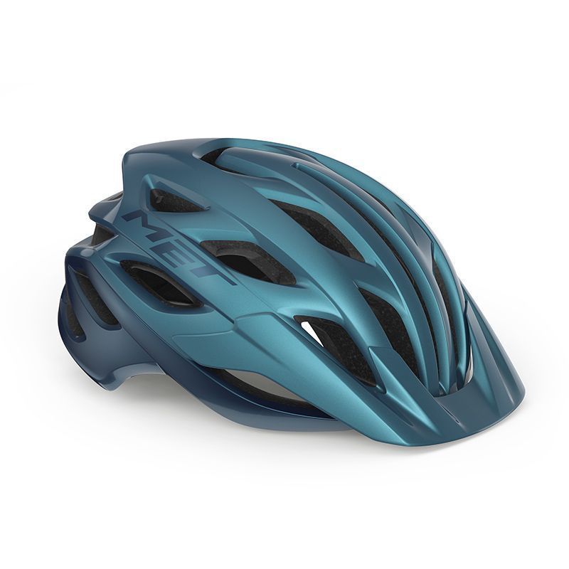 CASCO MET VELENO AZUL METALICO BRILLO 56-58