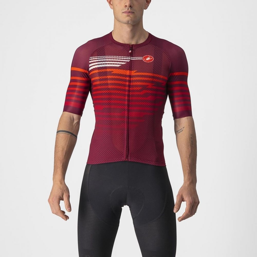 Maillot Climbers 3.0 Burdeos/Rj L