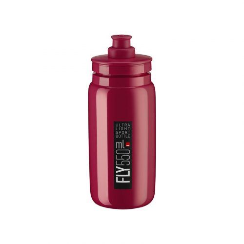 BIDON ELITE FLY AMARANTO LOGO NEGRO 550ml