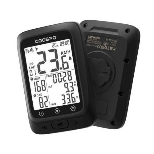 CICLOCOMPUTADOR GPS NEGRO BC107 coospo