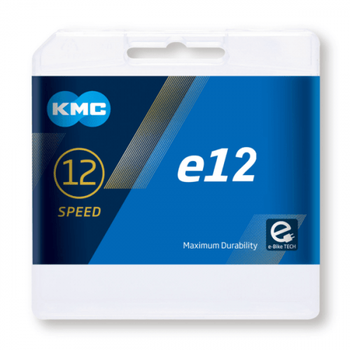 CADENA KMC e12 BICI ELECT. ORO 12V 130P