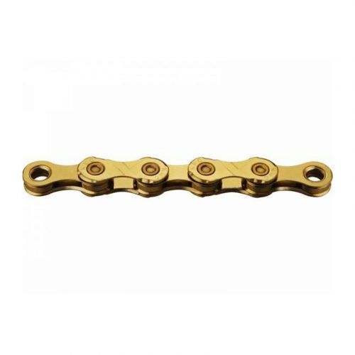 CADENA KMC X12 TI-N 1/2x11/128 126 ESLABONES 12V ORO