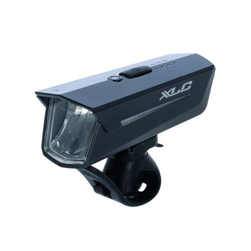 LUZ DELANTERA PROXIMA LED 15/30/60 LUX USB NEGRO