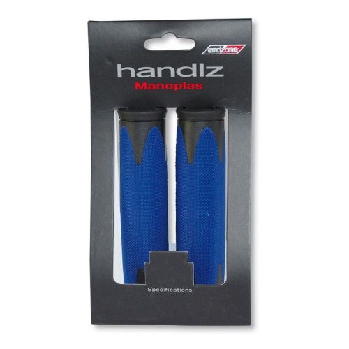 JUEGO DE PUÑOS VELO D2 L-130 mm NEGRO/AZUL