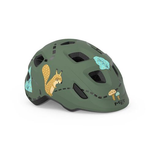 CASCO NIÑO MET HOORAY BOSQUE VERDE BRILLO 52-56