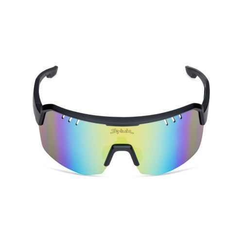 Gafas LYRA lente espejo Amarillo unisex Negro