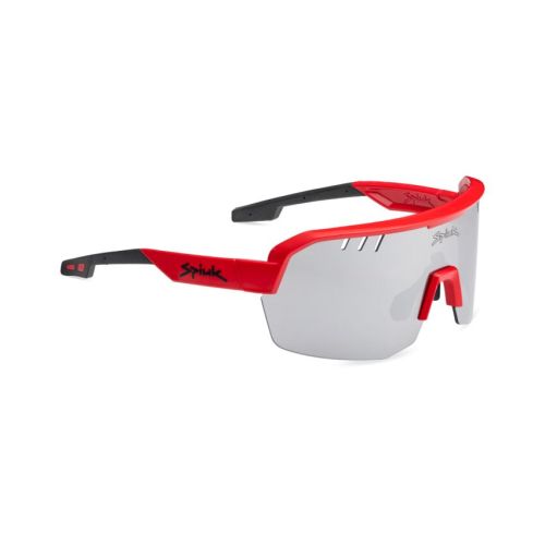 Gafas LYRA lente espejo Plata unisex Rojo