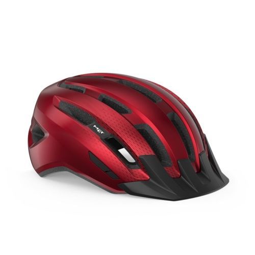 CASCO MET DOWNTOWN MIPS ROJO BRILLO 52-57