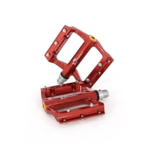 PEDALES PLATAFORMA MSC ALU EJE CRMO RED