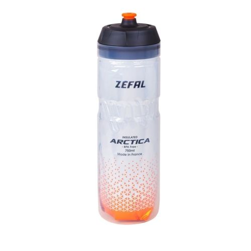 BIDON ZEFAL ARCTICA 75 PLATA/NARANJA 750ml